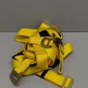 Palmer Safety Full Body Harness 3pt Adjustment, Dorsal D-Ring, Fall Protection Safety Harness for Construction, Lift (Yellow)