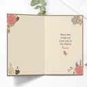 4 x Sympathy Card, Condolences Card, 8x5.3 Inches, Double-Sided, Thick Card Stock with Premium Envelope (BT-101)