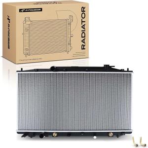 A-Premium Engine Coolant Radiator Assembly with Transmission Oil Cooler Compatible with Acura RDX 13-18 & Honda Accord 08-12, Crosstour 12-15, Automatic Transmission, Replace# 19010R70A51