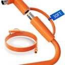 30FT Solar Extension Cable for Jackery SolarSaga 100W/200W, Compatible with Jackery Explorer 240/300/500/1000/1500/2000 Portable Power Station, DC7909 to DC8020 Extension Cord