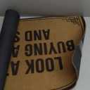 Look at Us Buying a House and Shit Funny Welcome Door mat Cute Coir Custom Outdoor Home and Office Decorative Entry Rug Indoor Garden/Kitchen/Bedroom Non-Slip Rubber Backing 23.6x15.6 Inch