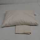 LOFE Organic Buckwheat Pillow for Sleeping with Organic Cotton Pillowcase - 14''x20'' Adjustable Pillow, Breathable for Cool Sleep, Cervical Support for Back and Side Sleepers(Tartary Buckwheat Hulls)