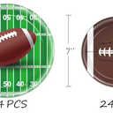 Football Party Paper Plates