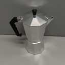 Primula Classic Stovetop Espresso and Coffee Maker, Moka Pot for Italian and Cuban Caf Brewing, Greca Coffee Maker, Cafeteras, 9 Espresso Cups, Silver