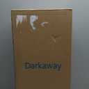 Darkaway Large Outdoor Light Fixtures Wall Mount, 21inch Outdoor Wall Lights Exterior Lighting Fixtures Waterproof Black Outside Wall Sconce with Seeded Glass for House Porch Hallway Garage Front Door