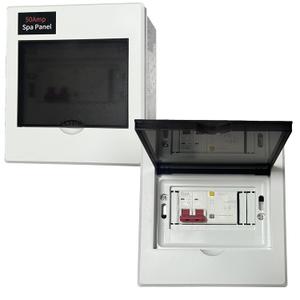 50A Spa Panel with GFCI Circuit Breaker, 120/240V, 12000W Capacity, for Hot Tubs, Spas, Pools