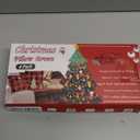 TDHDIKE Farmhouse Christmas Pillow Covers - 18x18 Inch Set of 4, Sofa Couch Decorations