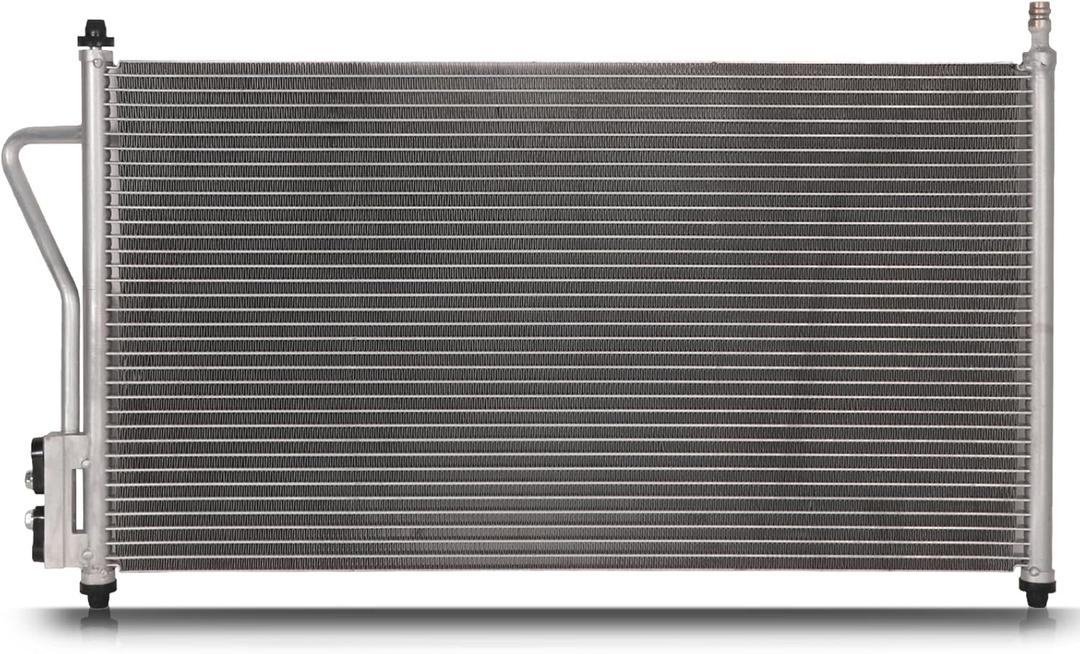 SCITOO Condenser Air Conditioning Compatible with 2005 2006 2007 for Ford Focus 2.0L 2.3L 2.5L (Standard)