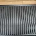 Victoria 20-by-14-Inch Rectangular Cast Iron Griddle, Preseasoned Reversible Griddle