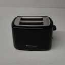 Toastmaster 2-Slice Cool Touch Toaster, black with stainless accent