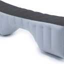 FMS Car Travel Inflatable Mattress Back Seat Gap Pad Air Bed Cushion Camping Air Couch Gray 51.18 * 10.63 * 14.57Inches