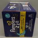 Pampers ZZZ Overnight Diapers, Size 3 (16-28 lbs), 66 Count, Nighttime Protection Disposable Baby Diaper, Night Time Leak and Skin Protection