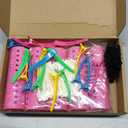 141 Pieces Hair Rollers Set Include 60 Plastic Hair Rollers (Multicolor,6 Size)