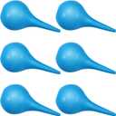 Nuanchu 6 Packs Hand Bulb Ear Syringe 30 ml Washing Rubber Squeeze Bulb Ear Syringe Ball for Infant Baby Puppy Adult(Blue)