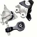 Yllhaoyuan Engine Motor & Transmission Mount 3Pcs Compatible with 2012-2015 Civic Coupe/ Sedan AUTO 1.8L Replacement A65048 A65021 A65087