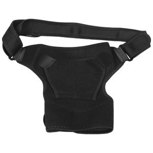 Shoulder Compression Brace with Ice Pack Pockets, Sports Arm Immobilizer Wrap for Shoulder Support and Injury Prevention, Dark Color One Size Fit for Gym Training