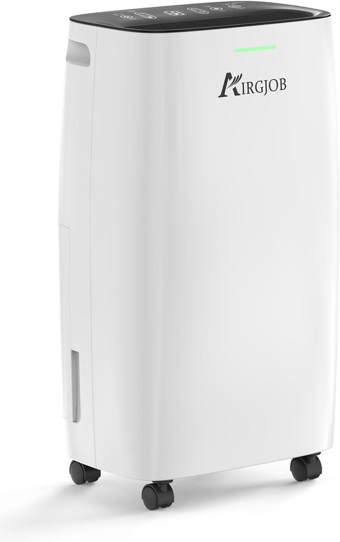 32-Pint Dehumidifier for Basement and Large Room - 2000 Sq. Ft, Quiet Dehumidifier for Large Capacity Room Home Bathroom Basements - Auto Continuous Drain Remove Moisture with Child Lock