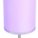 Bedside Table Lamp with USB Port - Touch Desk Lamp for Bedroom, 3 Way Dimmable Small Nightstand Lamp for Living Room, Bedroom Lamps for Room Decor, Purple