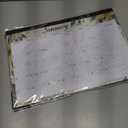 4 x Desk Calendar 2026-2027, 18 Months Desktop/Wall Calendar 2026 Run until Jun. 2027, 17" x 12" Large Desk Planner, Home School Office Supplies for Women & Men (Yellow)