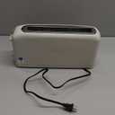 bella 2 Slice Slim Toaster, Fits-anywhere Kitchenware, 6 Setting Shade Control with Reheat & Cancel Buttons, Fits sourdough, 10 Long Slot, Anti Jam & Auto Shutoff, 900 Watt, Oatmilk