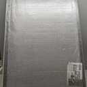 Cork Board, 46x30 Inch Wood Framed Bulletin Board with Gray Fabric