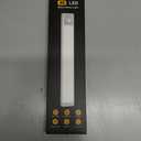 10inch Under Cabinet Lighting, 2 Pack Rechargeable Motion Sensor Light Indoor, 5 Levels Dimmable Magnetic Closet Lights, Wireless Under Counter Lights for Kitchen, Stairs