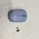 Logitech M170 Wireless Mouse for PC, Mac, Laptop, 2.4 GHz with USB Mini Receiver, Optical Tracking, 12-Months Battery Life, Ambidextrous - Blue Grey