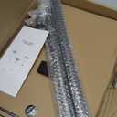 POLESTO Projector Stand Floor Mount with Adjustable Height 20''-50'', Universal Ceiling Mount 360° Rotatable Compatible with Projector, Camera, Webcam for Home & Office & Outdoor