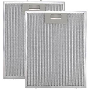 SB08087294 Range Hood Filter Replacement, Compatible with Broan, 3-Layer Aluminum Mesh Grease Filter 11.75X9.375Inch, Aluminum Range Hood Vent Filters, 2PCS