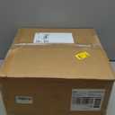 Wimarsbon Small Ottomans, 100% Hand Knitted Pouf Ottoman, Round Footrest with 4 Non-Skid Wood Legs, Boho Dcor Cotton Rope Pouffe Beside Sofa, Leisure Floor Step Chair for Living Room (Grey)