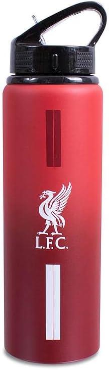 Liverpool F.C. Team Merchandise Aluminium Fade Bottle, Red, 750ml