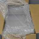 Prsildan Acrylic Drawer Makeup Organizer with 6 Drawers (Not for Baby Bottle), Set of 2 Office Desk Organizers Accessories, Clear Stackable Storage Drawers for Vanity, Craft (Largest Drawer 4" Tall)