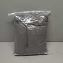 WARMDERN Waffle Weave Duvet Cover Queen Size, Grey Textured Duvet Cover Set, Soft and Breathable Comforter Cover, 3 Pieces Microfiber Bedding Set with Zipper for All Season(Grey,Queen)