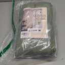 Sage Green Pinch Pleated Linen Curtains 102 Inches Long for Living Room Bedroom with Rings Hooks Clips Back Tab Semi Sheer Curtains Light Filtering Boho Farmhouse Drapes Light Green