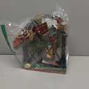 Gerson Set of 2 Battery Operated Lighted Christmas Metal Holiday Lanterns with Floral Accents and Timer