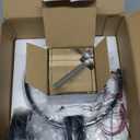 Pendant Ceiling Light Fixture for Kitchen Island, Modern Mini Integrated LED Hanging Light, Crystal Pendant Light in Black, Bedroom, Dining Room, Bar (1-Light)