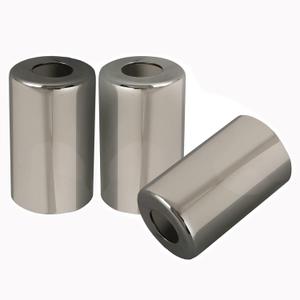 Voguad Smoke Gray Modern Glass Cylinder Lamp Shade, Replacement Glass Globe or Cover for Light Fixture, 1 5/8 inch Fitter, 3 Pack