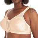 Playtex Women's 18 Hour Front-Close Wireless Bra, 4-Way TruSUPPORT Bra with Flex Back