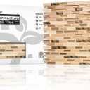 VViViD 11 Sheets Peel and Stick Faux Marble, Chrome, and Glass Wall Tiles, Self Adhesive Backsplash 12x12, 2mm Thick Kitchen, Bathroom (11 sq. ft.)