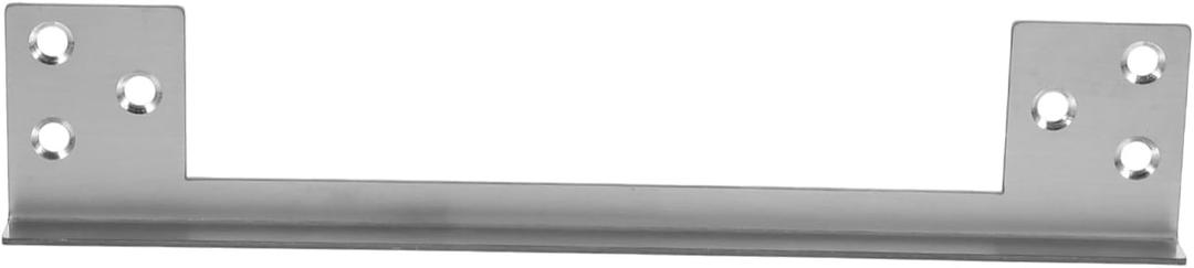 Door Latch Guard Plate Stainless Steel Protector for Outswing Doors Heavy-Duty with Easy Installation Invisible Design for Enhanced Safety