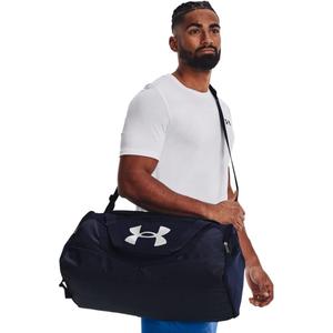 Under Armour Undeniable 5.0 Duffle (Small, Midnight Navy (410)/Metallic Silver)