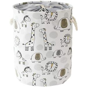 Baby Hamper Kids Laundry Basket Nursery Hamper Stuff animal Organizer,Toy Baskets Corner Stuffed Animal Storage Basket Kids Storage Basket Safari Nursery Decor Clothes Hamper for Boys, Giraffe