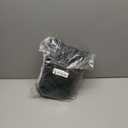 NICETOWN Pitch Black Solid Thermal Insulated Grommet Blackout Curtains/Drapes for Bedroom Window (2 Panels, 42 inches Wide by 63 inches Long, Black)