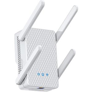 2026 WiFi 6 Extender Signal Booster, Longest Range up to 12000 sq.ft for Home, AX3000 Dual Band WiFi Repeater, 10X Faster Access Point
