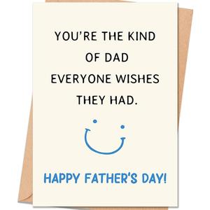 15 x Father's Day Card Gift for Dad, Fathers Day Card from Daughter Son