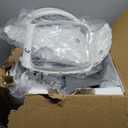 Automatic Cat Litter Box Self Cleaning - App Control, Cat Toilet Records, Suitable for Big Cats, Medium Cats, Kittens and Multi-Cat Families, Anti-Pinch, Low NoiseAssembly Required- White