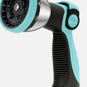 Jog 8 Garden Hose Nozzle Sprayer - 10 Spray Patterns, High Pressure, Thumb Control