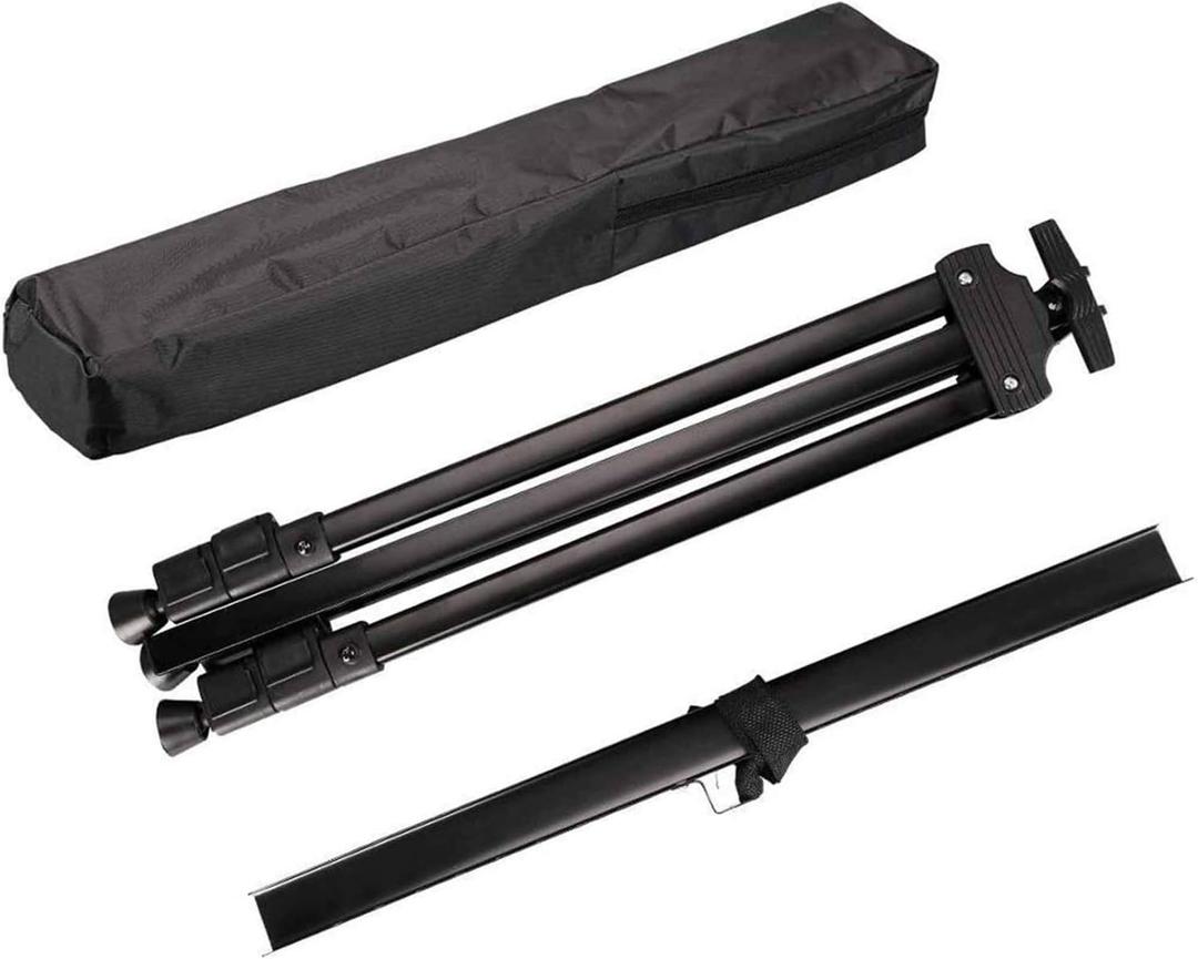 Foldable Portable Adjustable Metal Triangle Support Easel, Art Supplies, can be Used as a Blackboard/Poster Display