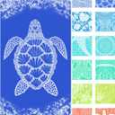 Vikumond Thin Turkish Beach Towel Lightweight Soft Cotton Extra Sand Free Sandproof Absorbent Quick Dry Towels Cloud Bath Pool Travel Compact Essentials Accessories for Adult Gifts, XL (79x36 In,200x90 Cm)