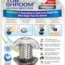 TubShroom Ultra Revolutionary Bath Tub Drain Protector Hair Catcher/Strainer/Snare Stainless Steel, 1-Pack, Silver